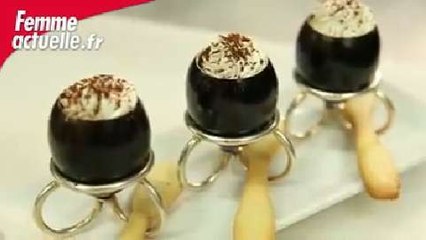 Le dessert de Pâques de Christian Constant : les coques d&#039;oeuf à la crème café