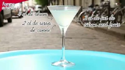 Cocktail : le daiquiri en vidéo