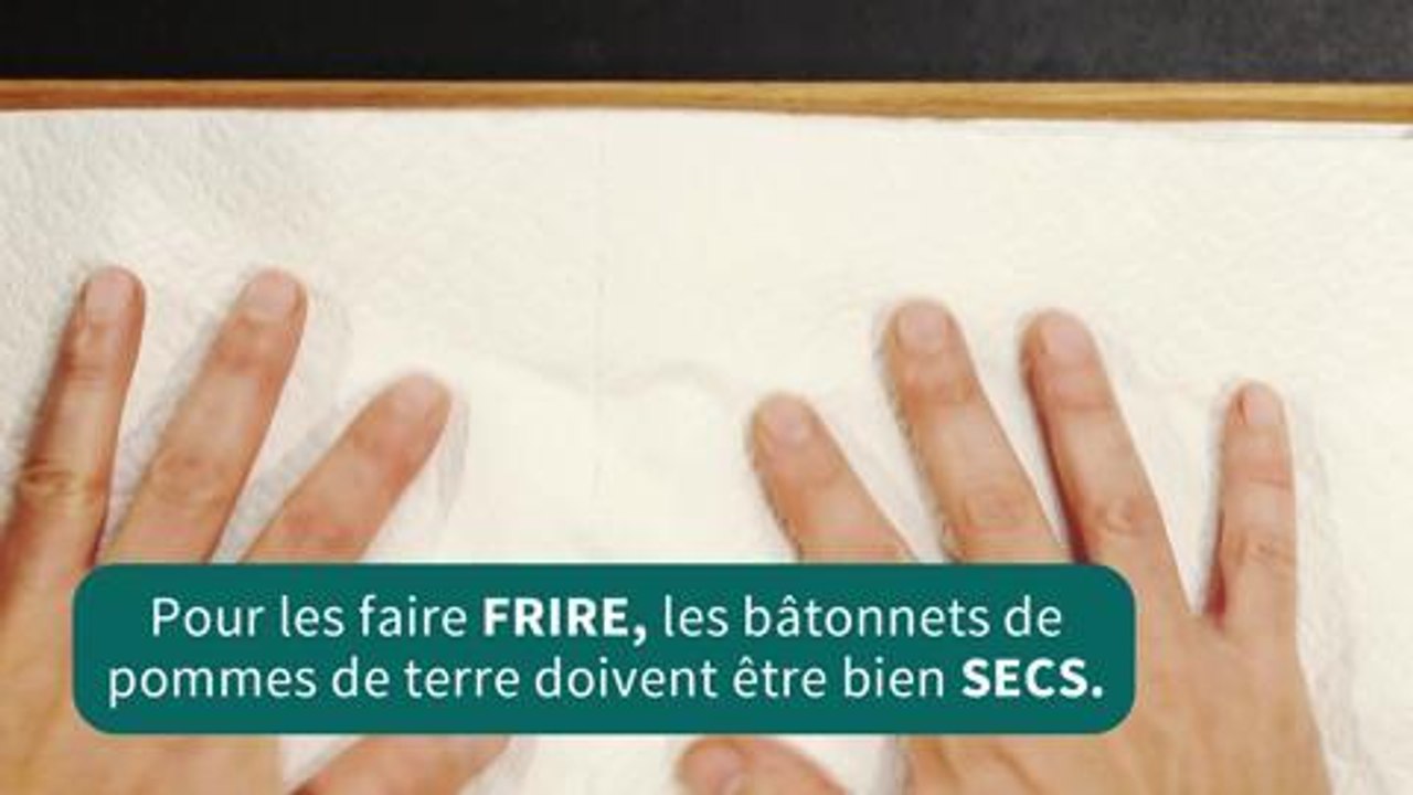 Comment faire des pommes frites ?