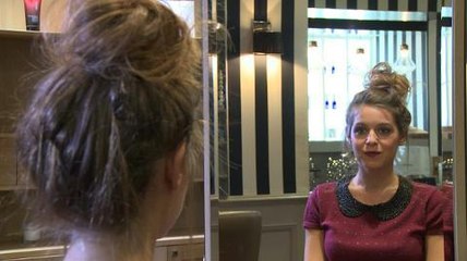 Le chignon bun vaporeux