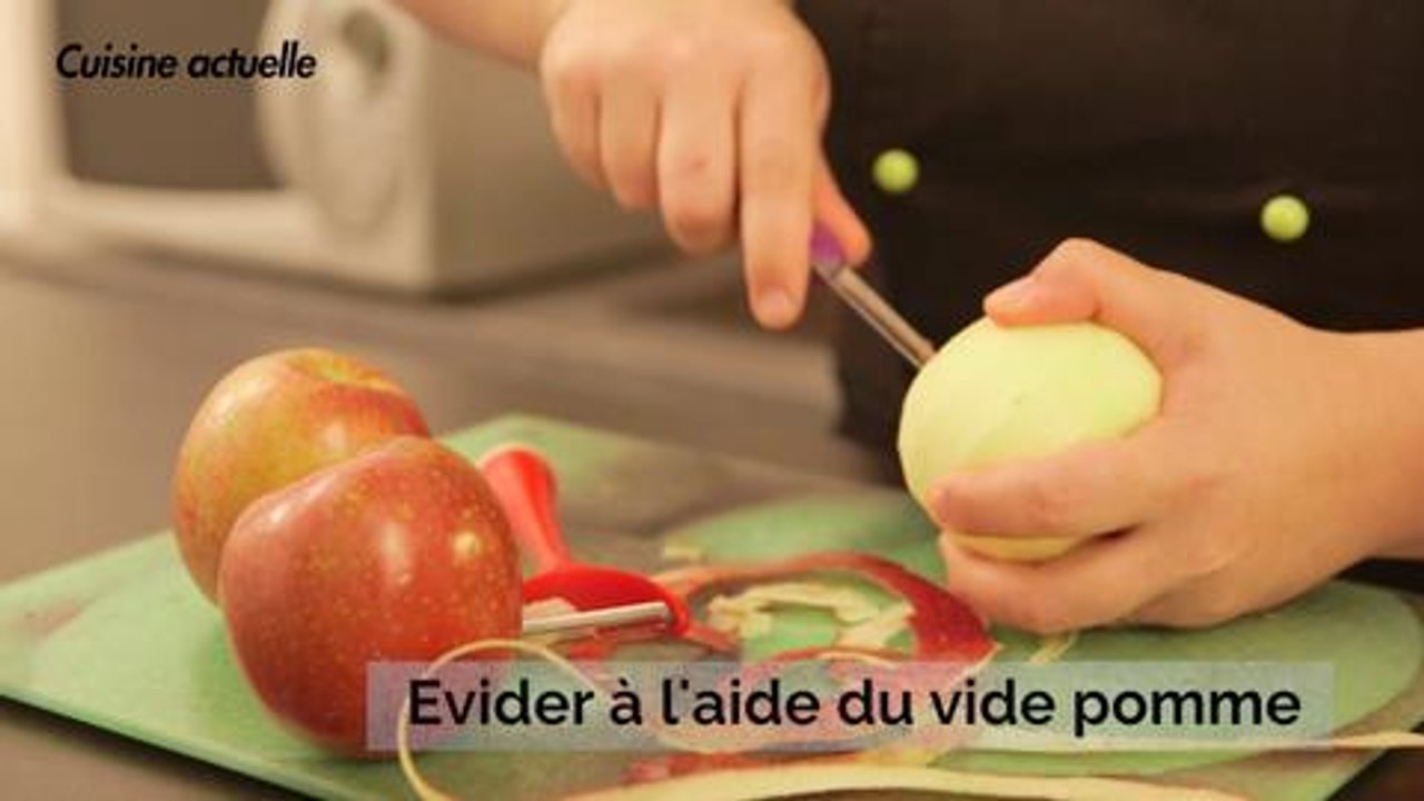 Eplucher et vider une pomme V1- (1)