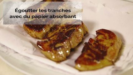 Comment faire un foie gras poêlé ?