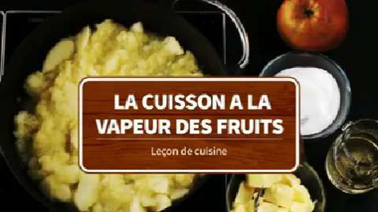 Comment faire cuire des fruits à la vapeur ?