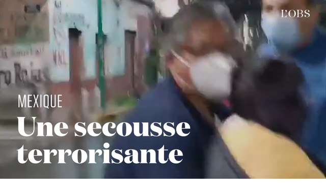 Les impressionnantes images du séisme de magnitude 7,1 qui a secoué le Mexique