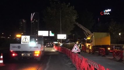 Yeni metro hattındaki ağaçlar kesilmek yerine taşındı