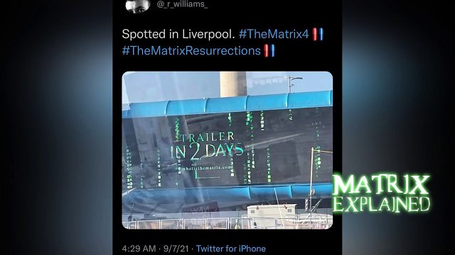 THE MATRIX 4 TRAILER “RedPill” BreakDown! Easter eggs & Details You Missed!!