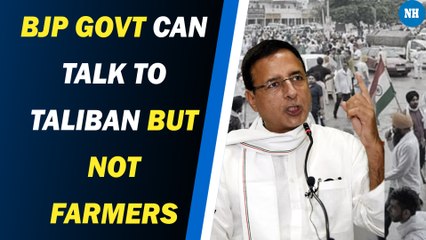 BJP govt can talk to Taliban but not farmers, says Congress