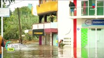 Inundaciones dejan bajo el agua a Tula y cobran 17 vidas