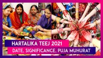 Hartalika Teej 2021: Date, Significance, Puja Muhurat, Rituals Of The Shiva-Parvati Festival