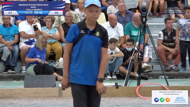 CHAMPIONNAT DE FRANCE TRIPLETTE JEUNES - NEVERS 2021 - FINALE MINIMES