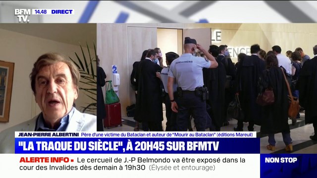 Jean-Pierre Albertini, père d'une victime du Bataclan, sur les accusés au procès du 13-Novembre: Je pense que tous ces gens-là sont des fanatiques et des lâches