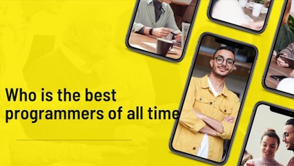 Top 10 Greatest Programmers of All Time 💻