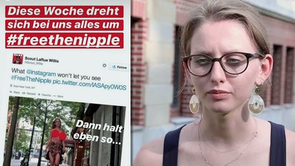 Oben ohne - Sonnen aus Protest gegen die Ungleichbehandlung des weiblichen Nippels