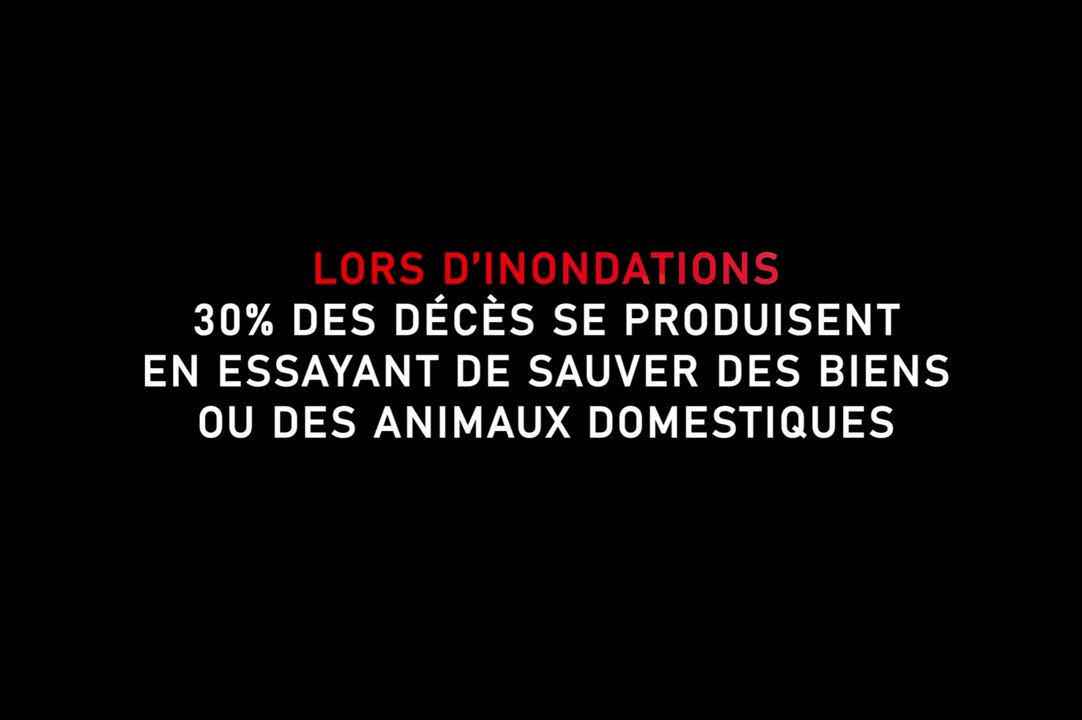 Lors des inondations, prises de risques