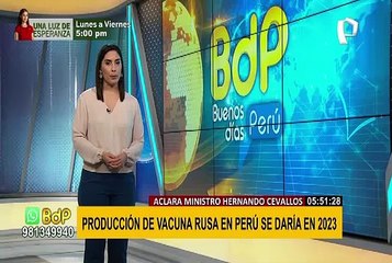 Óscar Ugarte: “Se necesitarían más vacunas de las ya recibidas”