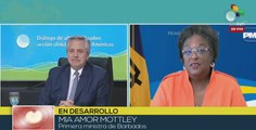 Primera Ministra de Barbados: “¿Cuál es la naturaleza de la crisis?”