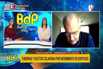 ¿Por qué están colapsando tuberías y ductos de agua en Lima?