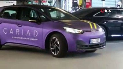 Uluslararası Otomobil Fuarı'nda sektörün geleceğini çizen otonom araçlar sergilendi