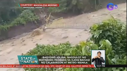 Download Video: Bagyong Jolina, nagdulot ng matinding pagbaha sa ilang bahagi ng CALABARZON AT Metro Manila | SONA