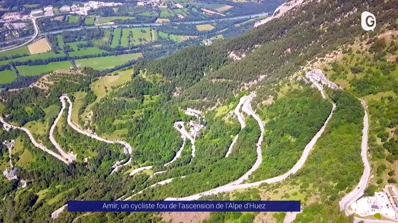 Reportage - Il gravit l'Alpe d'Huez jusqu'à 8 fois par jour pendant 1 mois!
