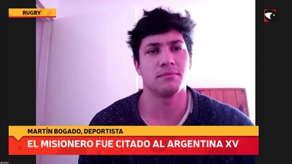 El misionero fue citado al Argentina XV