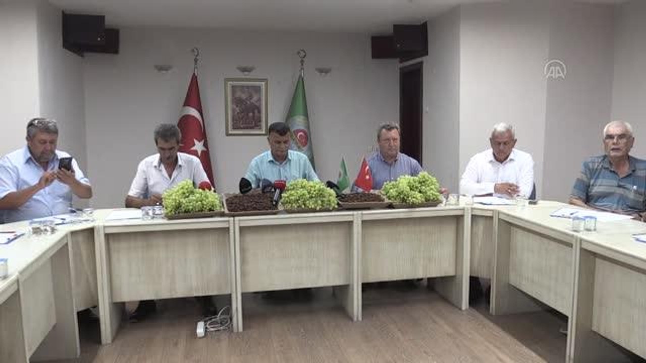 TMO'nun açıkladığı kuru üzüm fiyatları ziraat odası başkanlarının beklentilerini karşılamadı