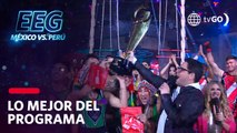 Guerra México VS Perú: Gian Piero Díaz entregó la copa a Guerreros México
