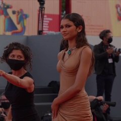 Zendaya Just Wore a Rhinestone Crop Top Gown in Paris