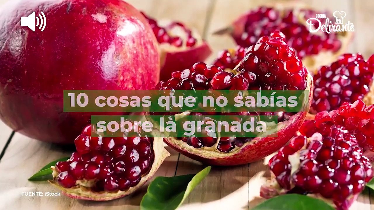 10 cosas que NO sabías sobre la granada.| Cocina Delirante
