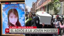 En medio de gritos de dolor e impotencia, dan el último adiós a Mayerli