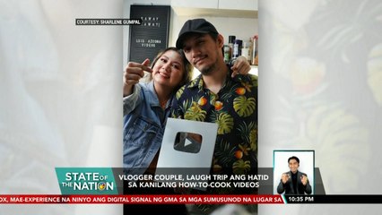 Vlogger couple, laugh trip ang hatid sa kanilang how-to-cook videos | SONA