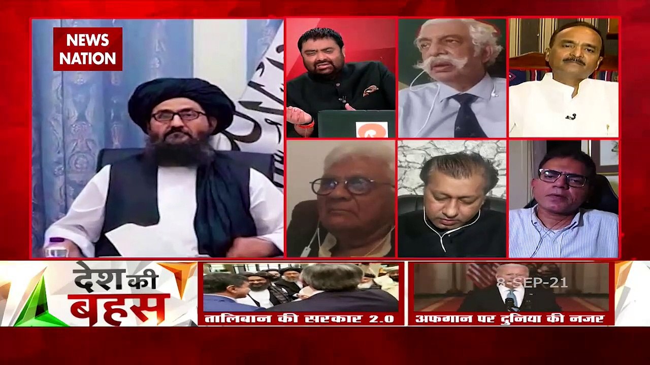 Desh Ki Bahas : तालिबानी सरकार मानवता के खिलाफ है : निरंजन शर्मा
