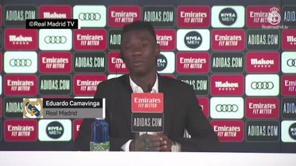 Real Madrid - Camavinga : "Grapiller des minutes"