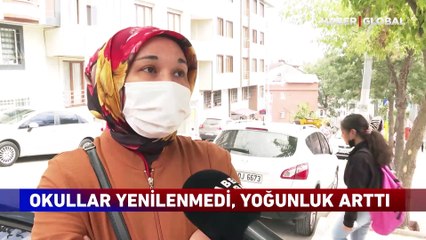 Okullarda misafir öğrenci yoğunluğu