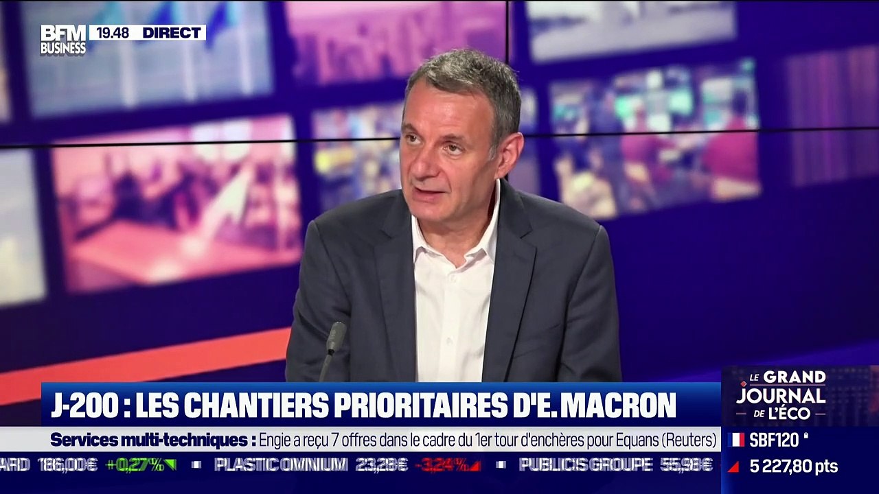 J-200 : Les chantiers prioritaires d'Emmanuel Macron - 08/09