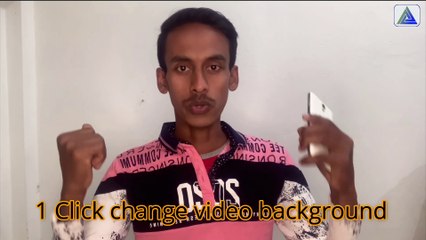 change video backgroud in one Click