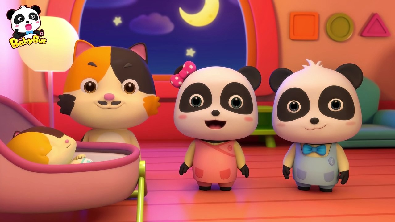 Baby Shark Care | Little Panda Babysitter | Mommy Shark's Out | Baby Care Animation & Song| BabyBus