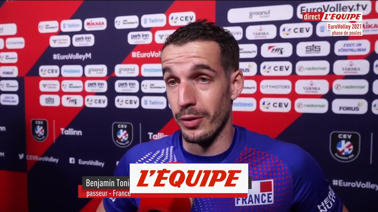 Toniutti : « On a été sérieux » - Volley - Euro - Bleus