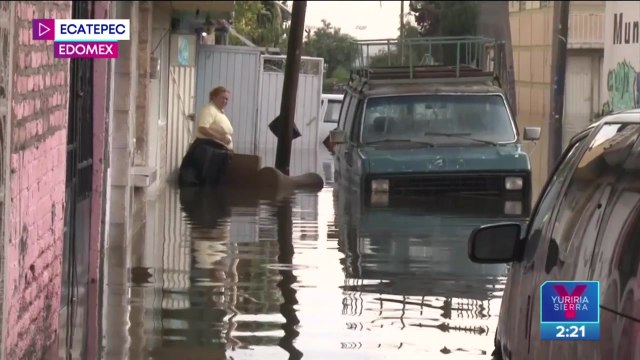 Estamos presos por el agua : vecinos de Ecatepec ante inundaciones