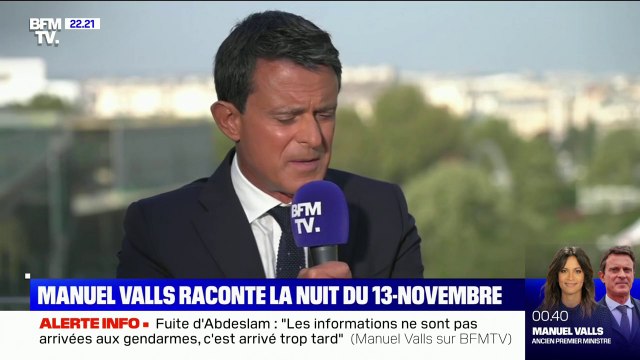 Manuel Valls: Un État de droit fait le contraire de l’idéologie portée par Salah Abdeslam