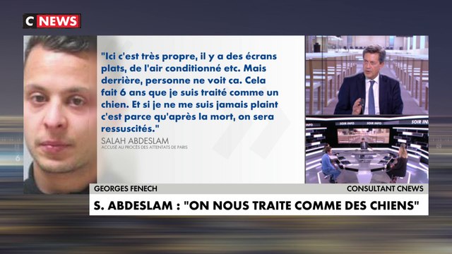 Pour Georges Fenech, Salah Abdeslam «n’est pas très digne d’intérêt»