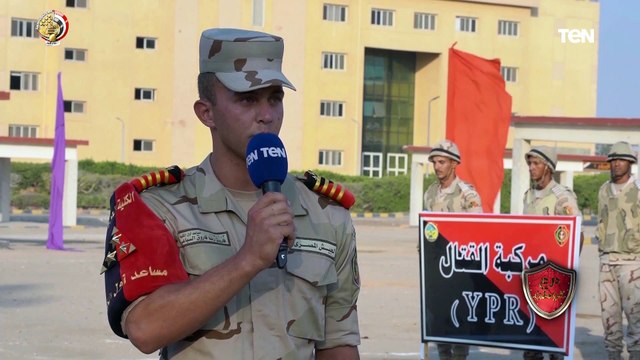 لقاء خاص مع أحد الطلبة المتميزين طالب مقاتل فاروق رضا فاروق مساعد أول ممتاز الكلية الحربية