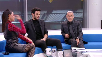 أسئلة جمهور رحمة رياض وألكسندر علوم عبر صدى الملاعب ومشهد تمثيلي مفاجئ بينهما على الهواء