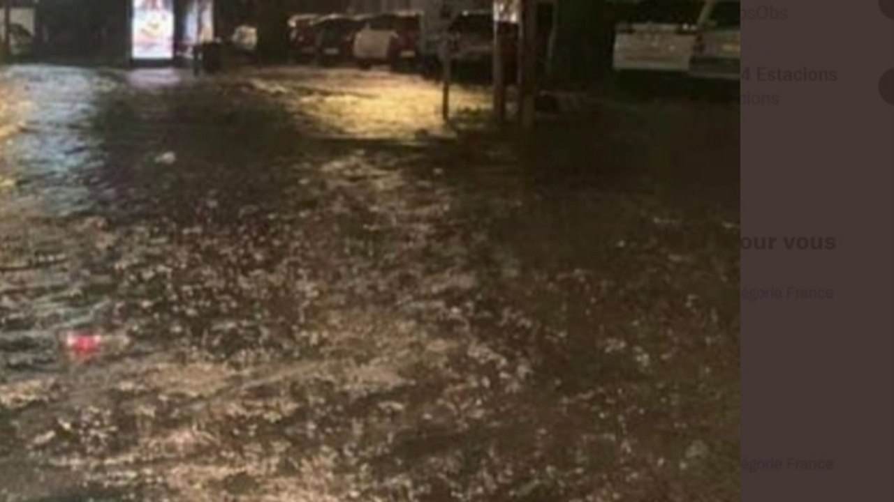 Intempéries : précipitations record à Agen