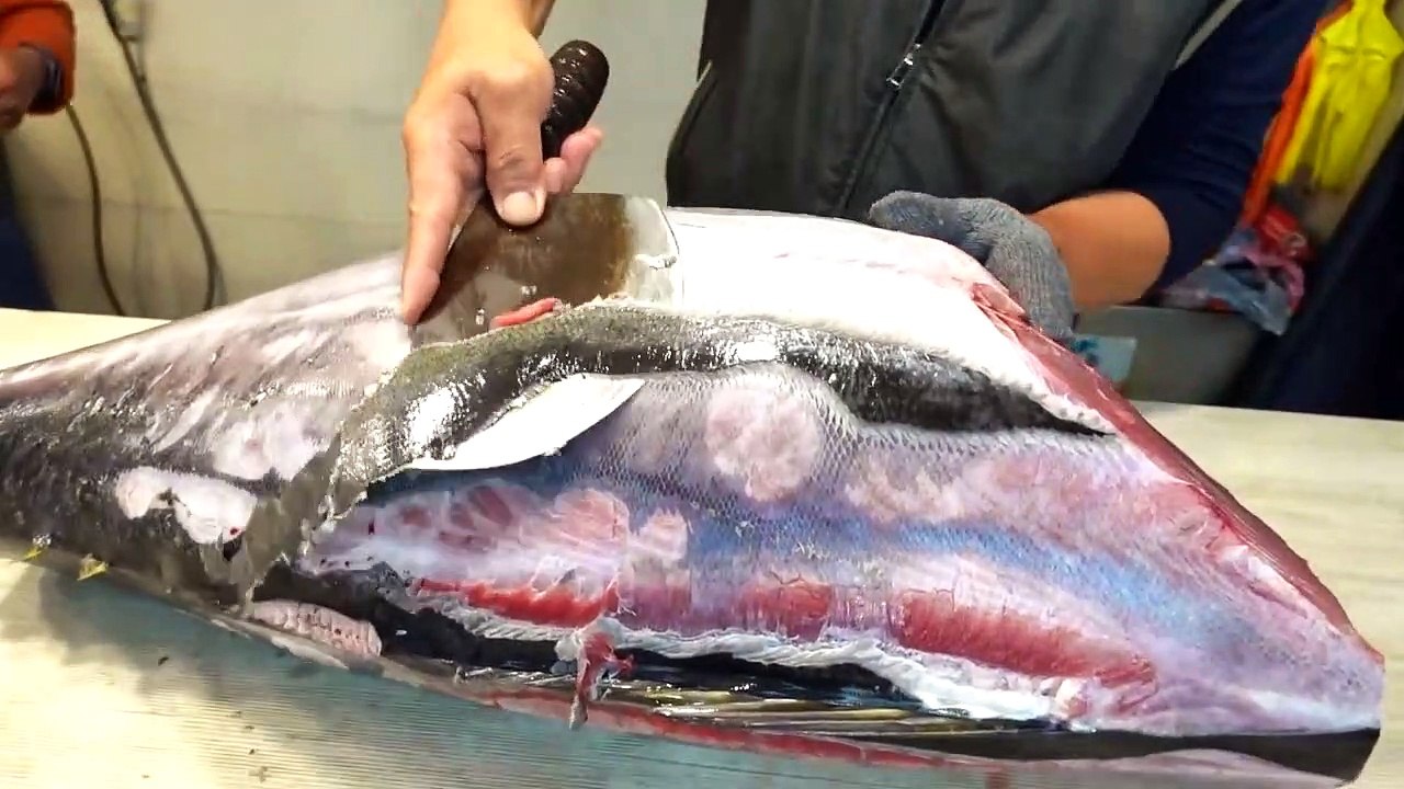 How To Cut Big Tuna for Sashimi