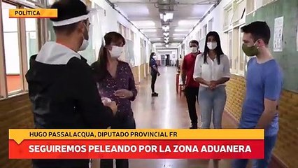 Seguiremos peleando por la zona aduanera