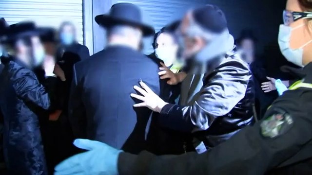 Busted at the Synagogue. At least six people have been fined by police for breaching covid-19 regulations