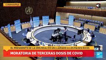 moratoria de terceras dosis de covid