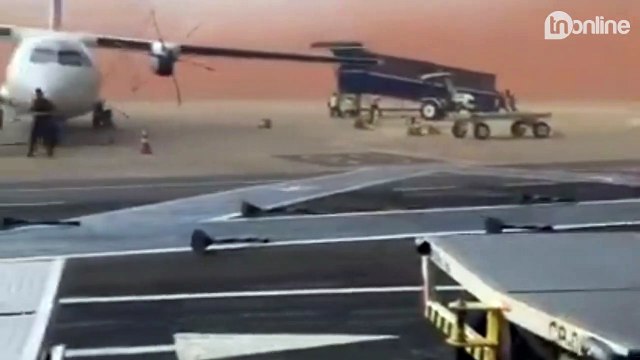 Ventos de 150 Km: Maringá registra 'tempestade de poeira '