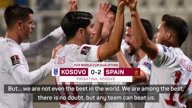 Enrique lauds pessimism-proof Spain after Kosovo win